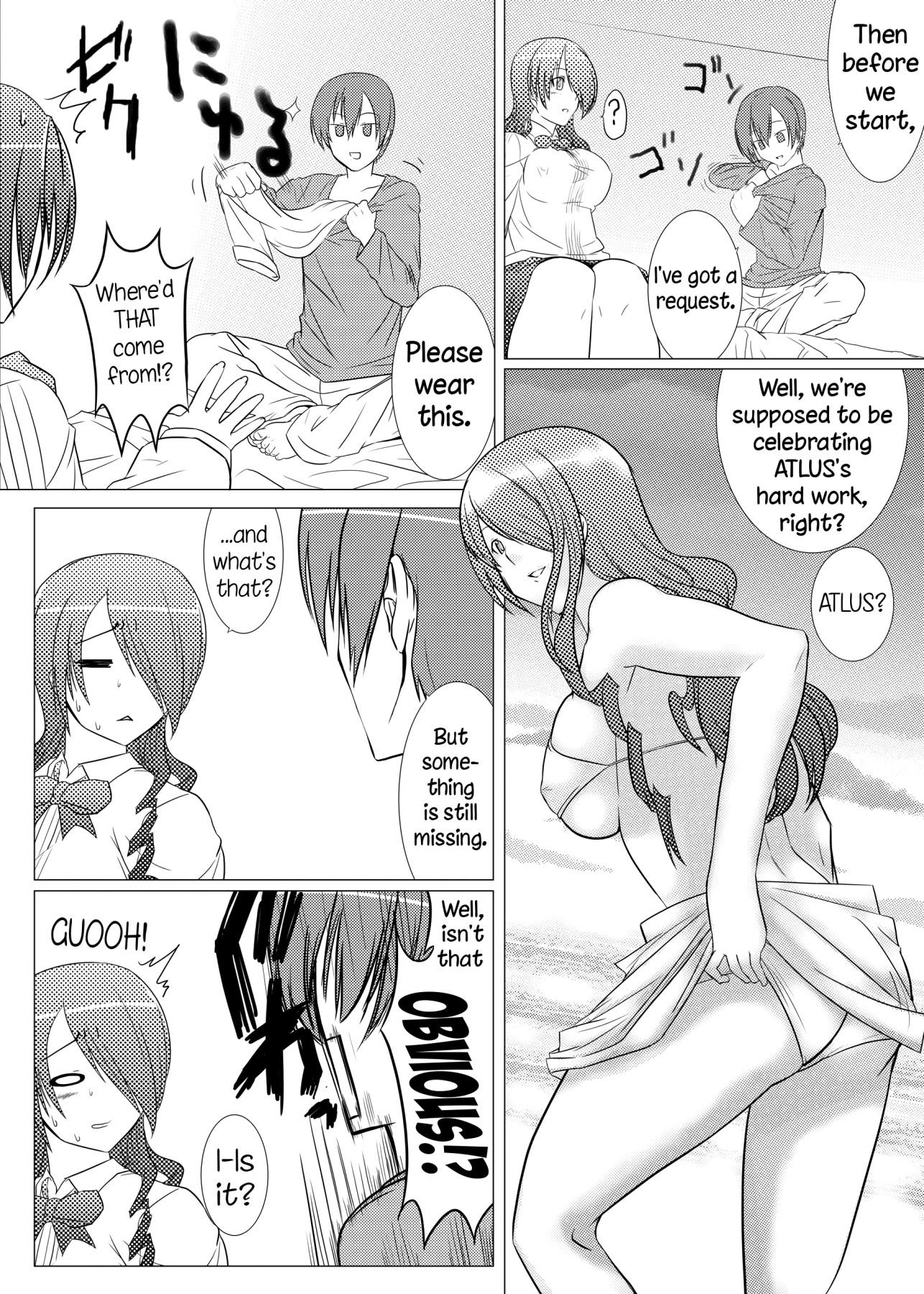 Hentai Manga Comic-Aigis May Be Canon, But We're Mitsuru fans F.-Read-7